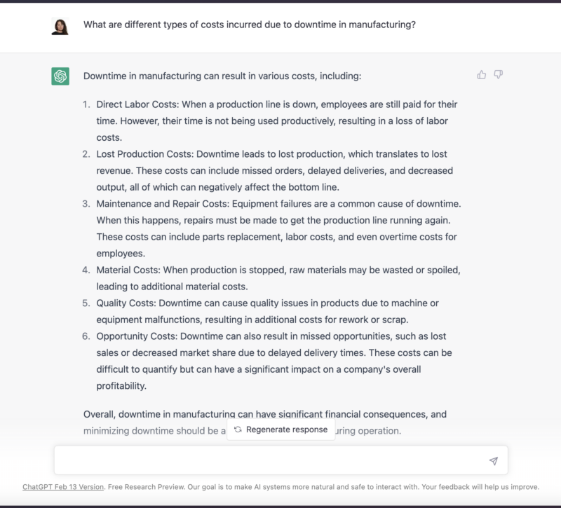 Idle Time vs. Downtime